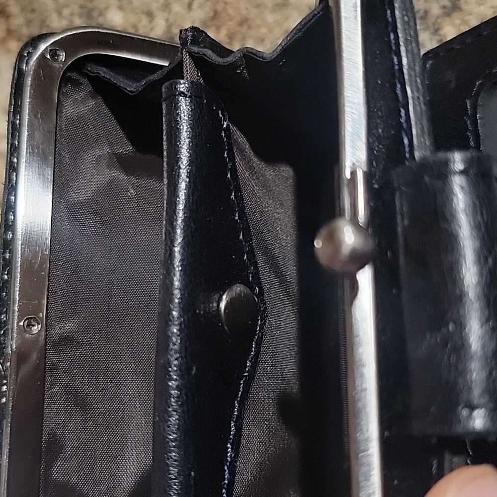 Patricia Nash EUC Leather Iberia Wallet Pervian Paint - Picture 7 of 7